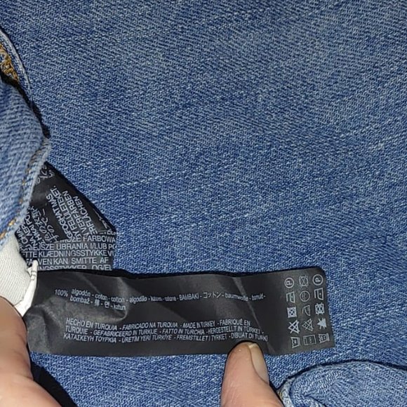 NWT Zara Flare high waisted Malibu Jeans. 6 - Picture 7 of 7